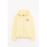 WILLY CHAVARRIA BUTTER WILLY ROPITA SHRUNKEN ZIP UP HOODIE